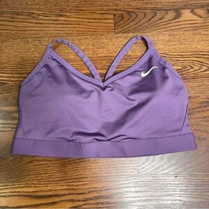 Nike Dri-FIT Indy sports bra in a purple size 2X